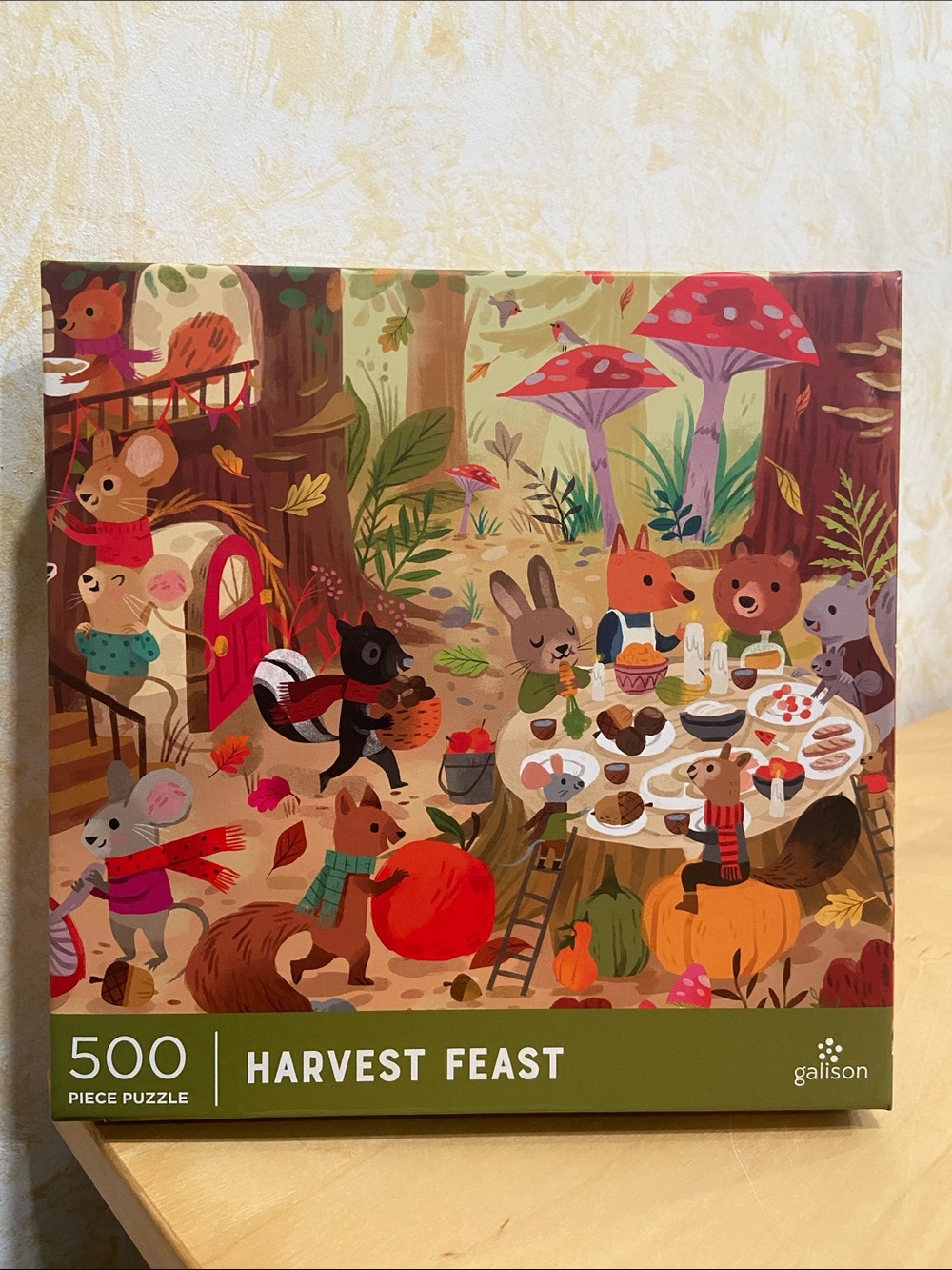 Galison Harvest Feast - 500 Piece Puzzle